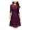 Women Lace Middle Sleeve Casual sexy Dress 2017 Party Dress