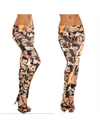 Seamless Tattoo Leggings trousers FG9021