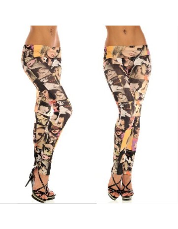 Seamless Tattoo Leggings trousers FG9021