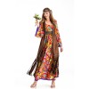 Halloween Costume Retro Disco Hippie Cosplay Costume SM3015