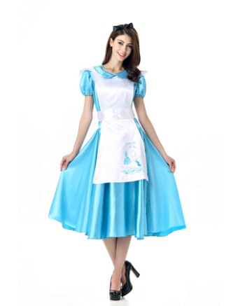 Sexy blue maid costume M40202