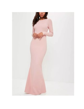 Wedding Party Pink Long Dress M18045