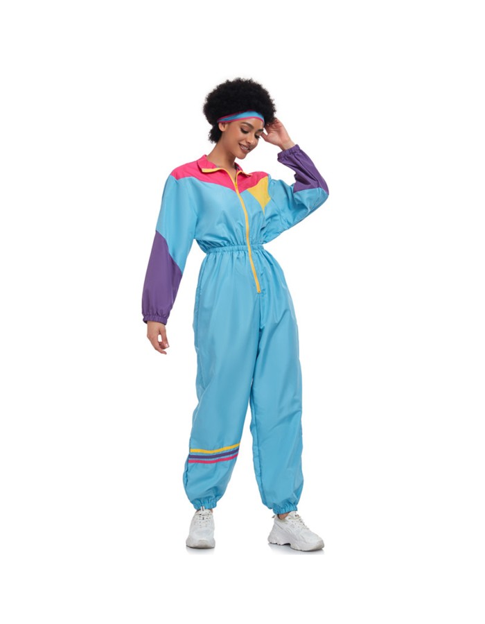 Halloween Vintage Party 70s 80s Rock Go Go Girl Disco Cosplay Costume SM033