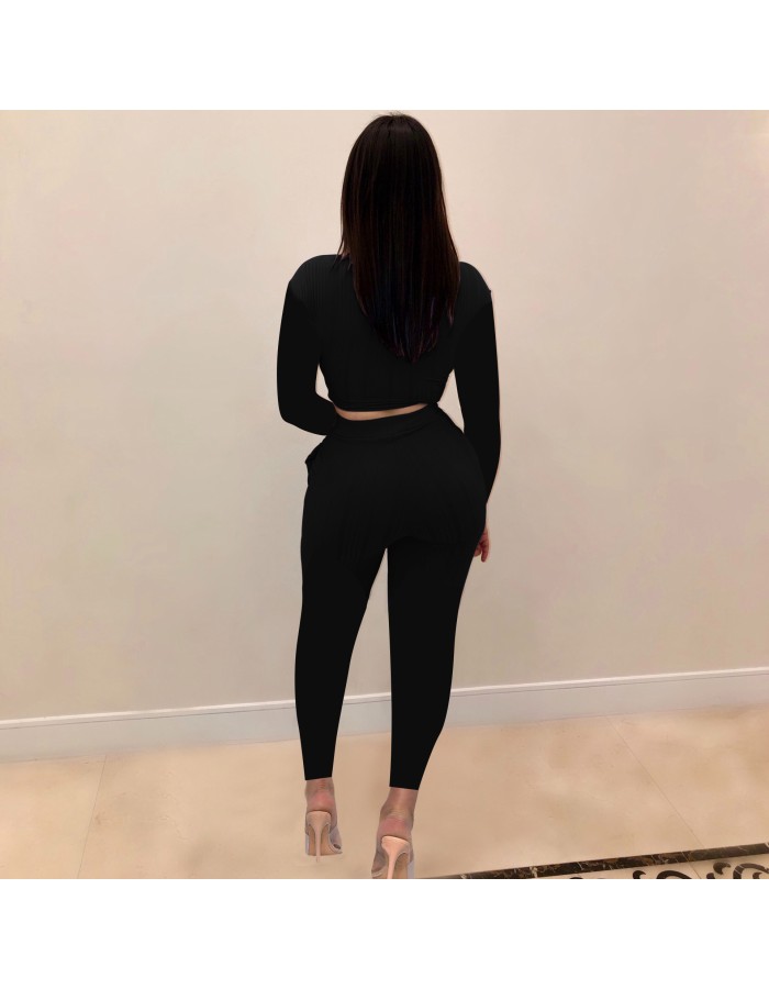 Women Knitted Casual 2 Piece Set M8452