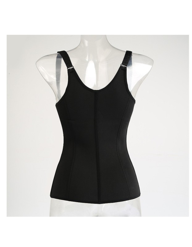 Zipper & Hook Women Waist Trainer Corset Vest m1399
