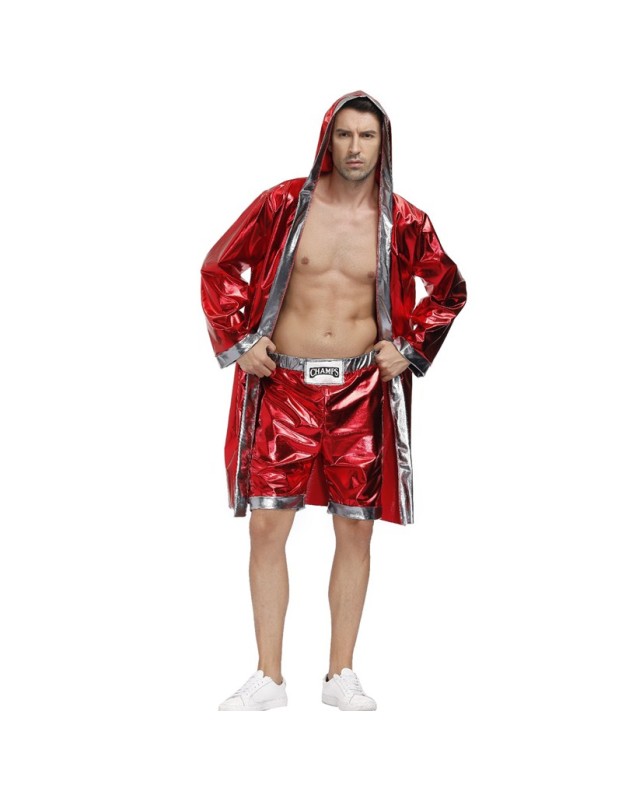 Male Female Boxer Robe Role Playing Costume Cosplay Outfits