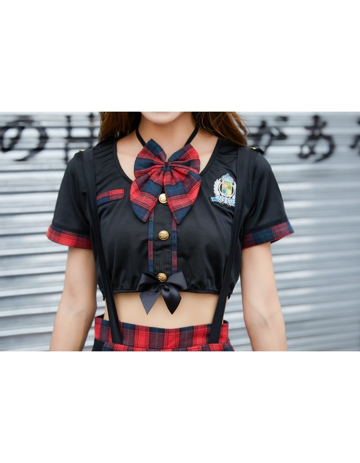 Japanese school girl Dress  cheerleading  performance clothes M40709