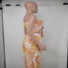 sexy tube top slim two piece top and pants sets M8599