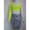 Sexy Two Piece Design Bodycon Dress M3988