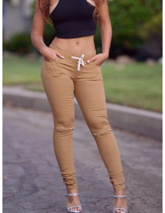 2016 New Women 3 Colors Hallow Out Legging FG9122