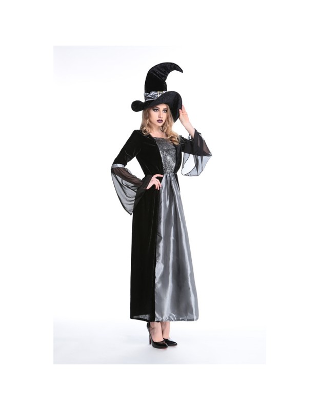Women Witch Costume Cosplay Halloween Party Vampire Dress SM1631