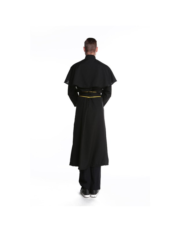 Couple Halloween Cosplay Nun Habit Priest Christian Missionary Catholic Costume SM89171