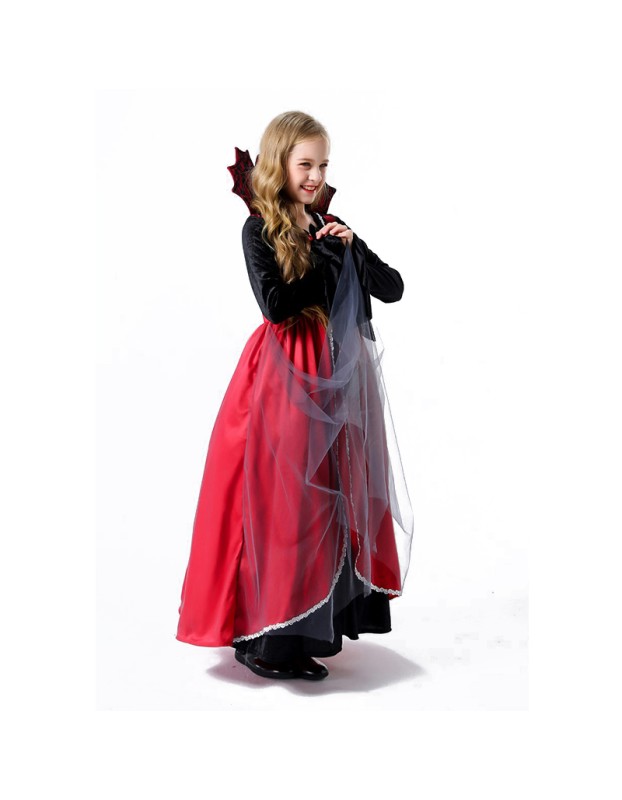 Vampire Female Masquerade Party Queen Costume Retro Court Queen YM5609