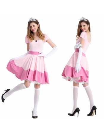 Pink Princess Belle Costume M40109