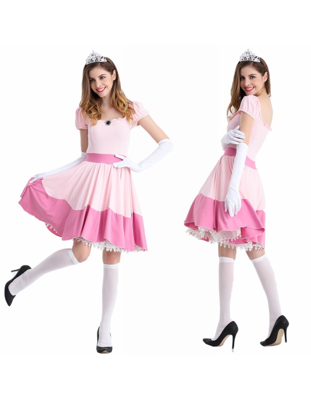 Pink Princess Belle Costume M40109