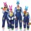 Baby Bunny Cartoon Rabbit Halloween  Animal Cosplay Costume For Adult XY82330