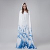 Halloween Costume Skeleton Ghost Bride Movie Role-Playing Game Uniform YM8717
