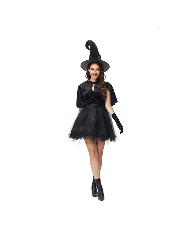 Adult Halloween Cosplay Women Bar Costume Seductive Witch Costume SL3398