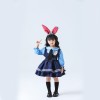 Halloween Crazy Zootopia Cartoon Cosplay Officer Judy Rabbit Costume DL2046