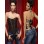black lace corset m1220
