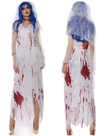 Long Dress Bride Costumes For Women M40223