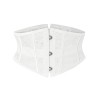 Black Lace Breathable Lace Up Corset Body Plastic Belt Waist Corset Top 22069