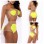 Two Piece Design Top Clubwear M2315