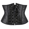 Lightweight Tight Abdomen 4 Buckle Version Of Perspective Lace Waist Corset QF869