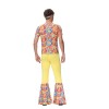 Suit Couple Disco Hippie Dance Performance Adult Costume MS1644 1645