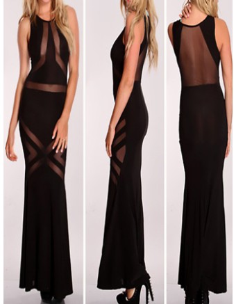 Black Sexy Women Cocktail Clubwear Evening Party Bandage Body-con Dress M3703