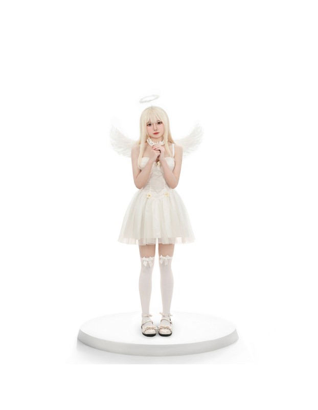 Halloween Elf Costume Masquerade Ball Daytime Angel Cosplay Costume DL2036