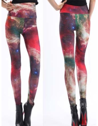 Ladies Stylish Galaxy Leggings 350