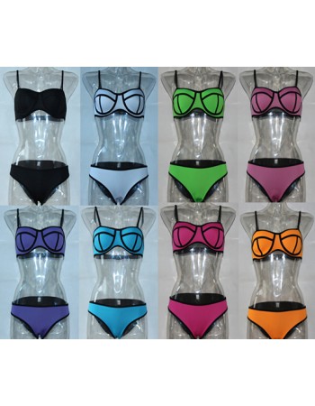 Neoprene Push-up Bandage Bikini M5369