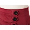 Asymmetric Vintage Victorian Skirts Plus Size M31706