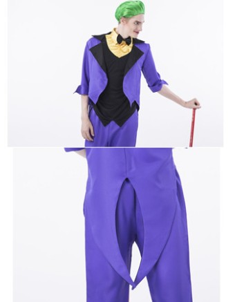Men Purple Magician Costume Adult M40355