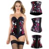 Halloween Playful Skulls 4 Steel Bone Waist Cincher M1303S