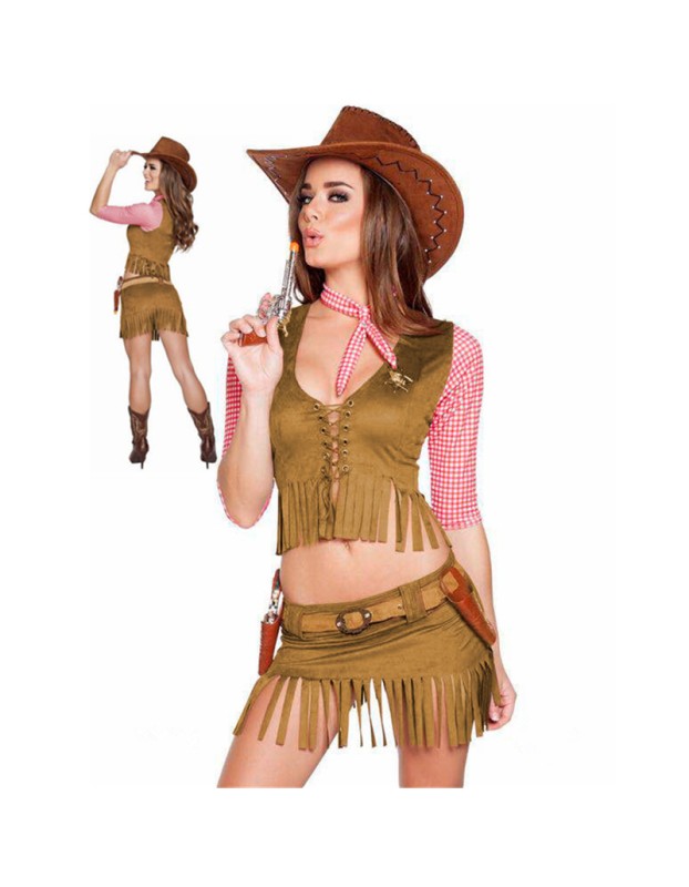 Halloween Party Cowgirl Costume