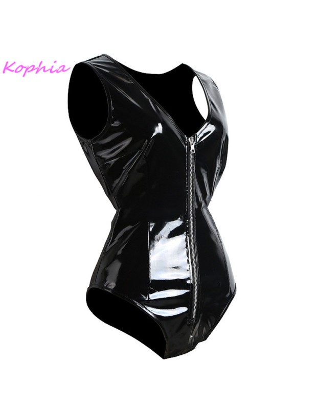 Deep V Sleeveless Sexy Clubwear Bodycon Rompers M7283