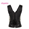 Steampunk Vest Top Steel Boned Corset M1385