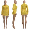 Sexy Short Mini Dress Shirts Dress For Women M013