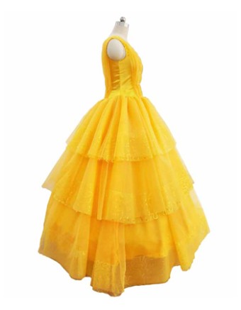 Beauty and Beast Belly Dance DressM40504
