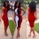 Sexy Sleeveless Bodycon Dress M3797b