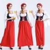 Sexy Maid Long Dress M4987