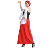 Sexy Maid Long Dress M4987