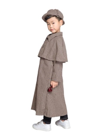 Kids Detective Cosplay  Costumes Sherlock Holmes Cosplay M40742