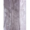 apricot sexy jacquard corset m1837b