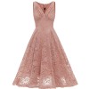 Party Elegant Slim Ladies Dinner Sexy Lace Birthday Dress CD1785