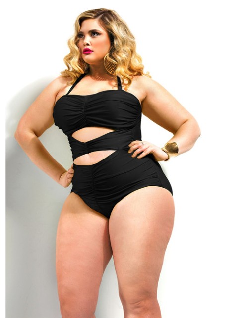 Sexy candy color one piece bikini M5403