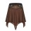 Vintage Brown Chains Steampunk Gothic Skirt M31762