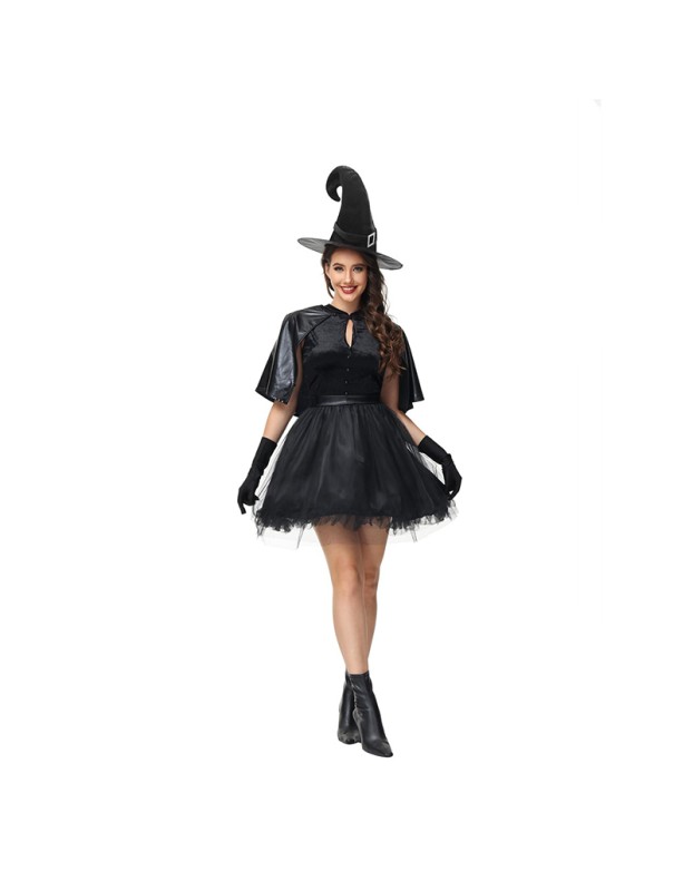 Adult Halloween Cosplay Women Bar Costume Seductive Witch Costume SL3398
